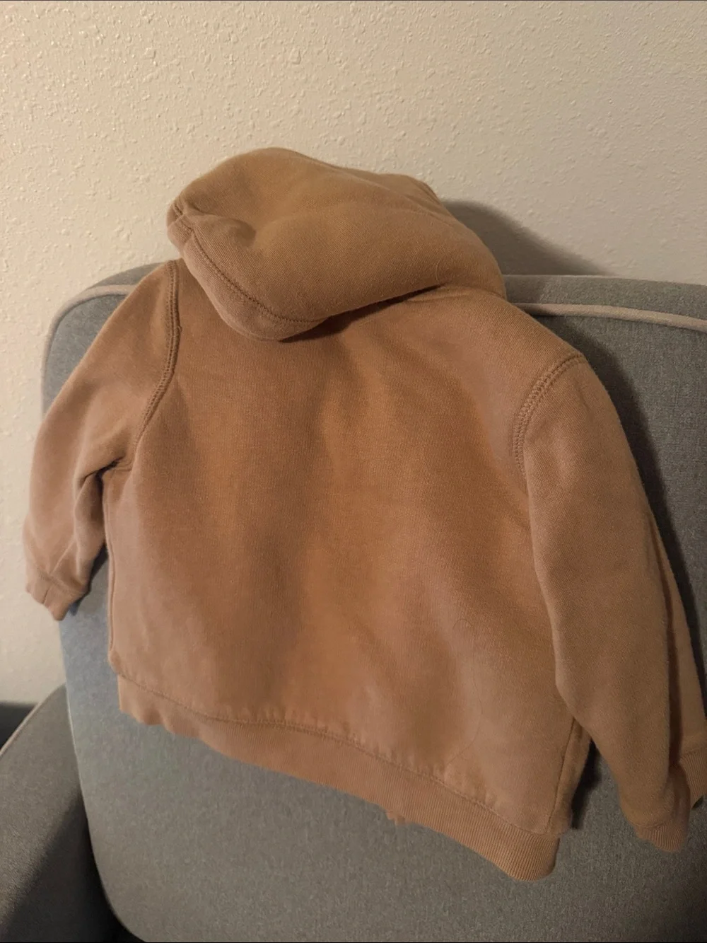 GAP Kids Camel Tan Hooded Zip Sweatshirt